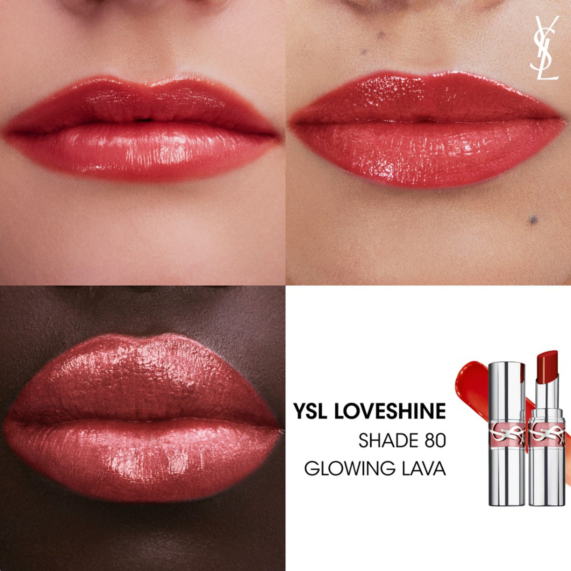 Son Bóng YSL Loveshine RVS 80 — 3614274132649
