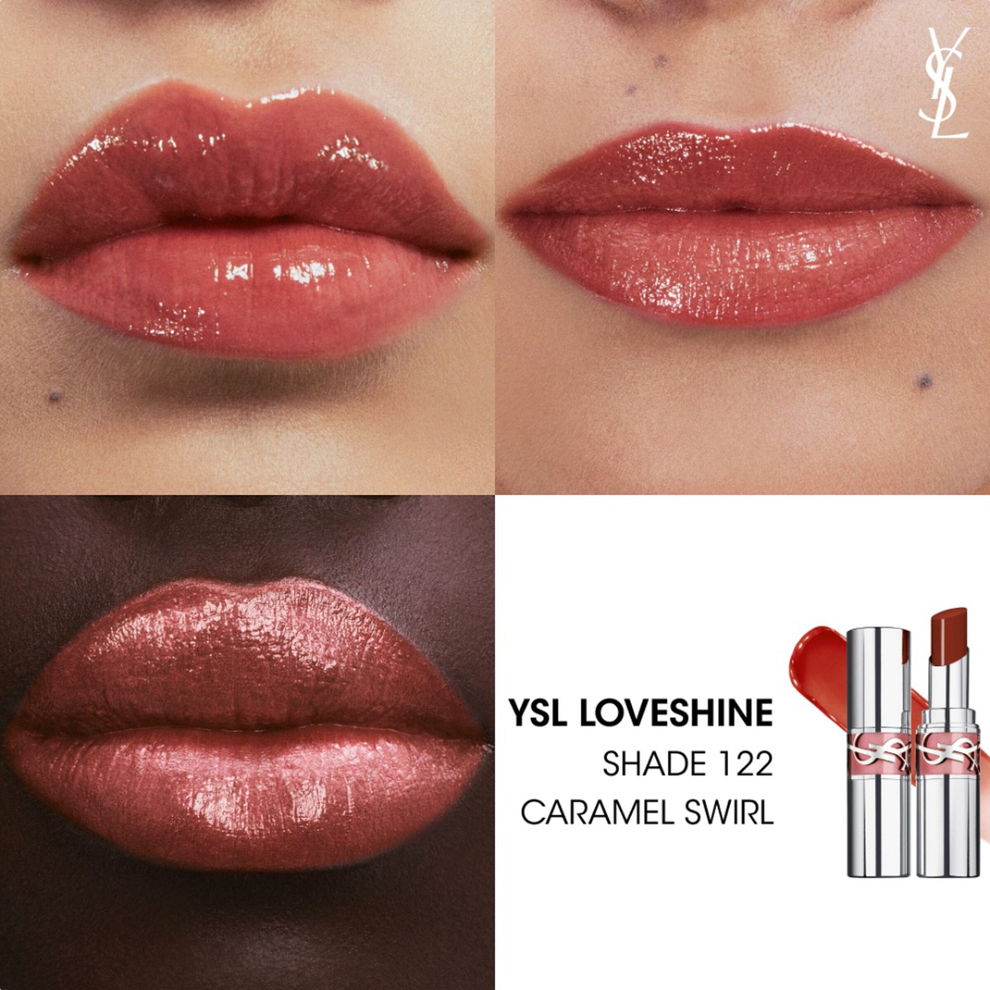 Son Bóng YSL Loveshine RVS 122 — 3614274132656
