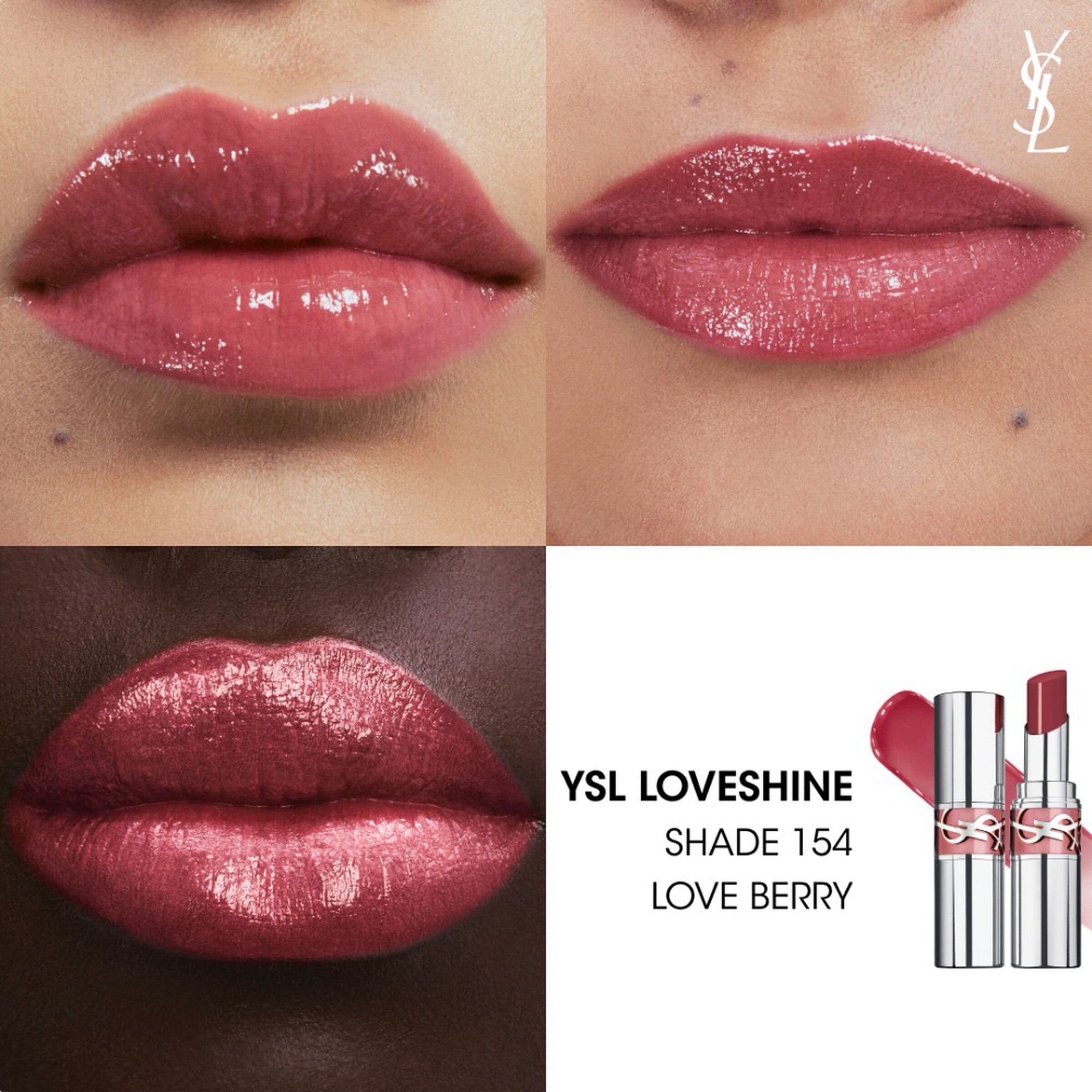 Son Bóng YSL Loveshine RVS 154 — 3614274132670