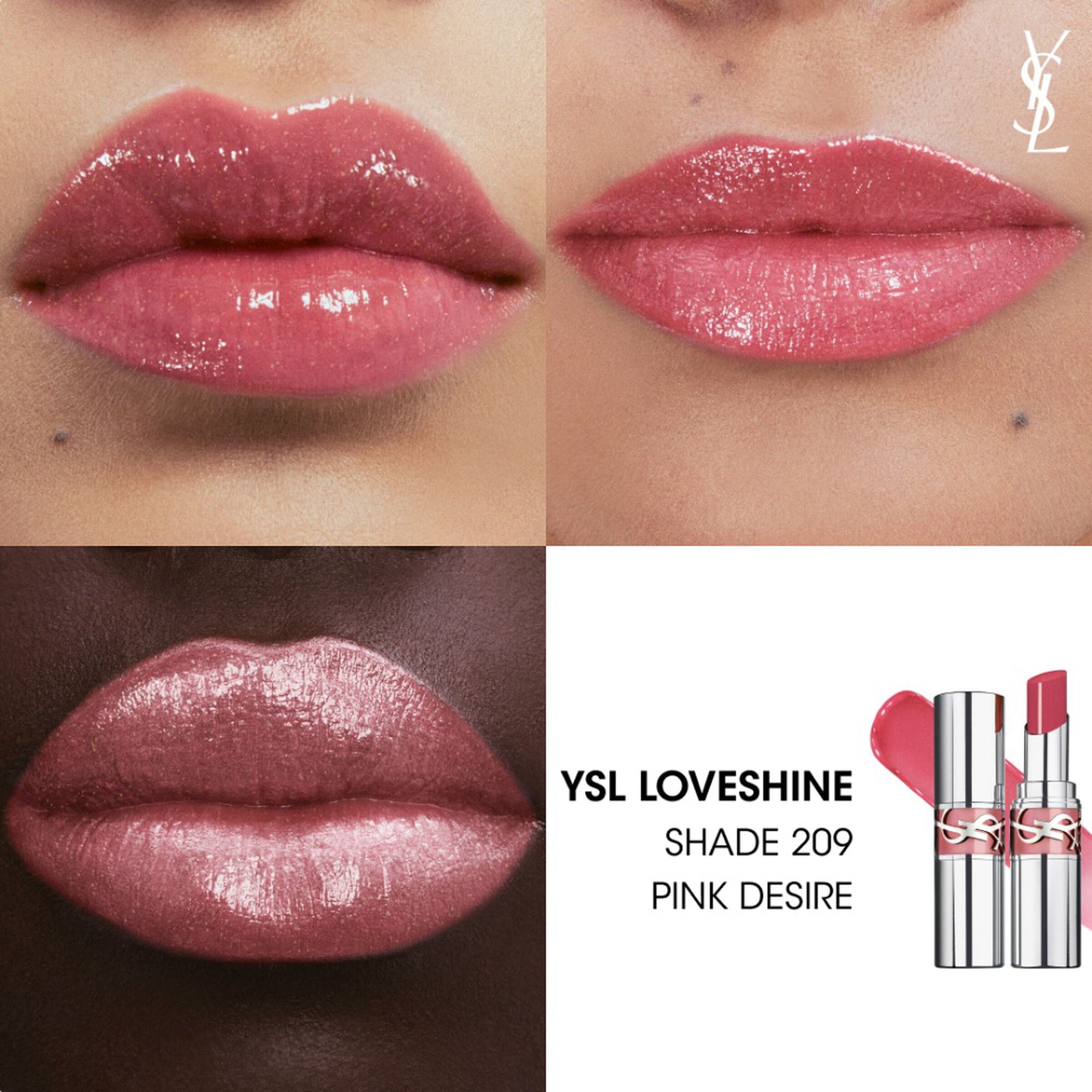 Son Bóng YSL Loveshine RVS 209 — 3614274132779