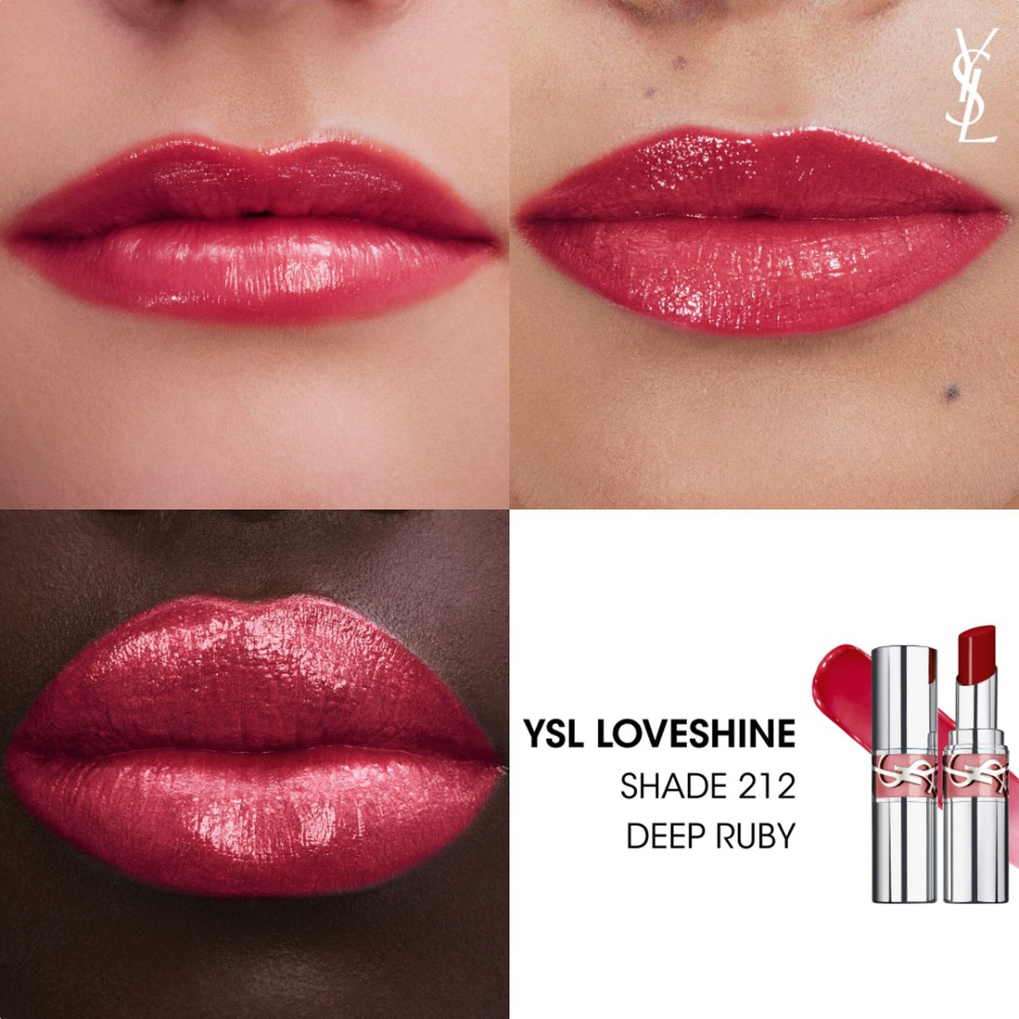 Son Bóng YSL Loveshine RVS 212 — 3614274132809