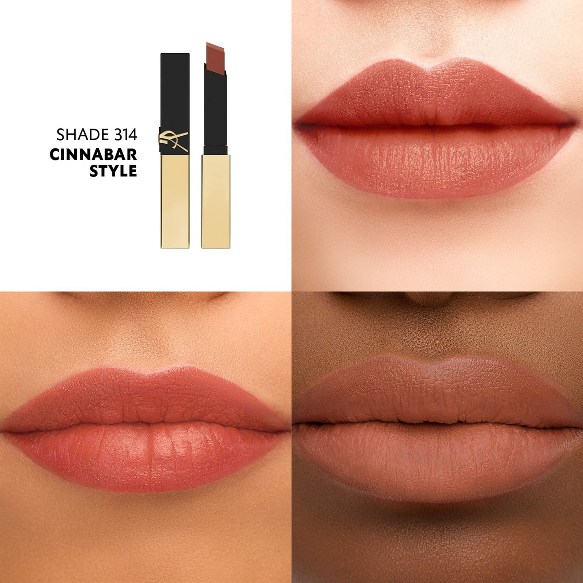 YSL The Slim cinnabar style
